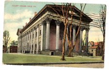 Postcard 1909 Court House Erie PA picture
