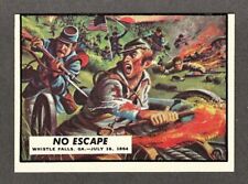 1962 Topps Civil War News #71 No Escape picture