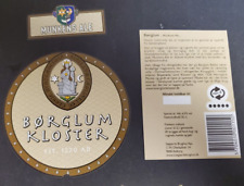 Denmark, nice Borglum kloster beer label picture
