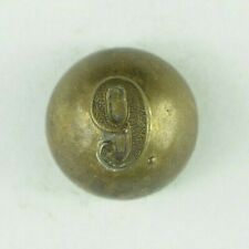 1850s-60s French Army 9th Regiment Uniform Button H3CT picture