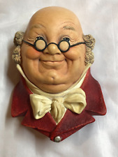 Charles Dickens Series, Genuine BOSSONS CHALKWARE FIGURINE: MR PICKWICK, #21, picture