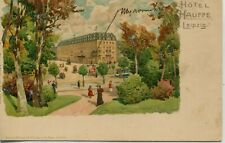 Germany AK Leipzig - Hotel Hauffe old vintage postcard picture