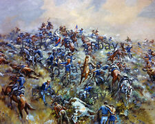 Battle of Little Big Horn, Montana 8 x 10 Photo Reprint picture