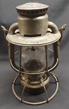 Good Looking Old DIETZ VESTA RR Lantern with Clear Glass Shade picture