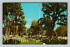 Springfield MO, National Cemetery, Missouri Vintage Postcard picture
