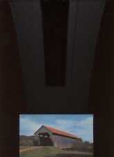 COLLECTIBLE POSTCARD: VERMONT COVERED BRIDGE /PHOTO /CIRCULATED 1960 /*RAREST* picture