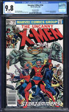 X-MEN #156 CGC 9.8 WHITE PAGES // NEWSSTAND MARVLE COMICS 1982 picture