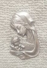 Mother Holding Child Refrigerator Magnet Metal Camco Brand  picture