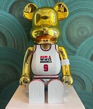 400%Bearbrick Michael Jordan Dream Team #9Jersey Action Figure Deco Art Toy Gift picture