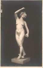 Vintage Postcard 1910's Salon 1905 Binder Bacchante Nude female sculpture Paris picture