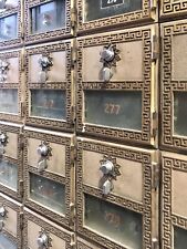 4 - Larger USPS Post Office Mailbox Brass Postal Combo Door Lock 6 1/4