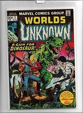 WORLDS UNKNOWN #2 1973 VERY FINE+ 8.5 4758 cover tanning picture