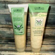 Bath & Body Works Fresh Ginger Lime Body Cream Wash 8oz 90s Y2k Discountinued picture