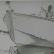 Vintage WWII Photo PT-307 Navy Torpedo Boat Mediterranean Corsica? 