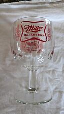 Vintage Miller High Life Glass  Goblet picture