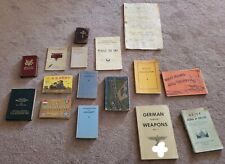 Lot of 16 WWI WWII Booklets US Army Air Force Guides & Manuals picture