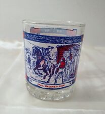 Highball Drinking Glass PAUL REVERE'S RIDE Bicentennial 1776-1976 4