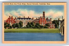 Cambridge MA-Massachusetts, Harvard University, Leverett House, Vintage Postcard picture