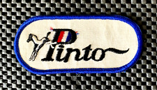 FORD PINTO EMBROIDERED SEW ON PATCH 1971-1980 SUB COMPACT CAR 4 1/2