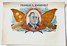 Vintage Paper Collectible Franklin Roosevelt Politics 6 3/4