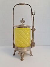 Antique Victorian Pickle Castor Jar  picture