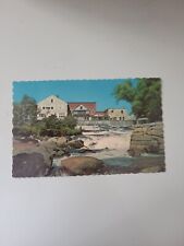 Vintage Postcard Unused Pre-1980 Shops Along The River Camden Maine picture