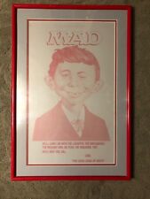 Mad Magazine Original Metal Plate used by NYT Obituary of Bill Gaines 6-10-1992 picture