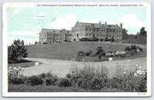 1928 Freemasons Memorial Hospital Elizabethtown Pennsylvania PA Posted Postcard picture