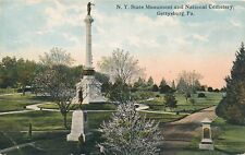 GETTYSBURG PA – New York State Monument and National Cemetery picture