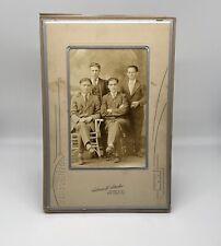 Antique Cabinet Card Photo Sitnicoff Studio New York Italian Mob Style Photo R picture