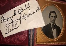 Rare 1850s Photo Frank Bell Governor, Prison Warden, Telegraph & Nevada History picture