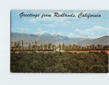 Postcard Greetings from Redlands California USA picture