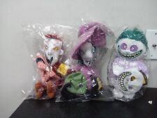 2004 NECA Nightmare Before Christmas Lock Shock Barrel Plush Toys New With Tags picture