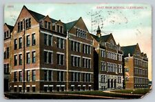 1911 East High School Cleveland Ohio Antique Postcard  picture