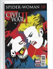 Marvel SPIDER-WOMAN Civil War II #10 Comic Book 2016 NM   nw108 picture