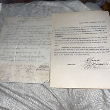 National Cash Register Company Letter: President McKinley Assassination & Visit picture