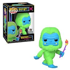 Funko Pop Myths: Bigfoot with Marshmallow Blacklight HQ Exclusive #28 NIB picture