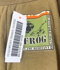 Lot of (2) New USMC XGO FROG Flame Resistant Silk-Weight Pants Coyote Brown XXL picture