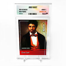 DRED SCOTT Oil on Canvas Card GleeBeeCo Holo Figures (Slab) #DRN2-L Only /25 picture