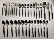Vintage Northland Stainless Flatware 70 Mid Century, Modern Napa Valley spoons picture
