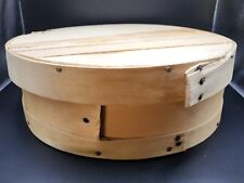 Wood Cheese Wheel round Box                                             64 picture