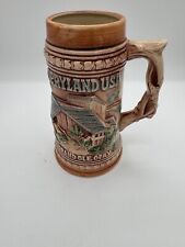 Vintage 80s Beer Stein Grand Ole Opry Wabash Cannonball Opryland USA picture