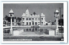 c1940's Pareshnath (Jain) Temple Calcutta India Unposted Vintage Postcard picture