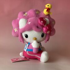 Ultra Rare  Pink Afro-Hair Hello Kitty Plush Doll 9