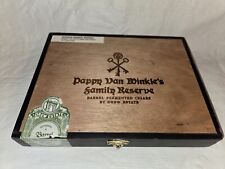 PAPPY VAN WINKLE FAMILY RESERVE TORO BY DREW ESTATE EMPTY WOODEN CIGAR BOX picture