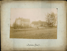 France, Bouvesse-Quirieu, Château de Quirieu vintage albumen print albu print print print picture