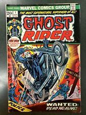 Ghost Rider #1 (Marvel, 1973) 1st Solo Johnny Blaze 1st Cameo Damon Hellstrom GD picture