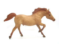 Vintage Breyer Running Stallion Red Roan Speckled #128 Matte ***READ***Defect picture