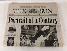 1999 Dec 15 Baltimore Sun Newspaper Portrait Of A CENTURY Ads Complete New Colle picture