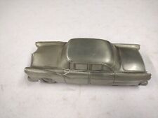 Vintage Banthrico 1955 Ford Custom Unpainted Car Coin Bank picture